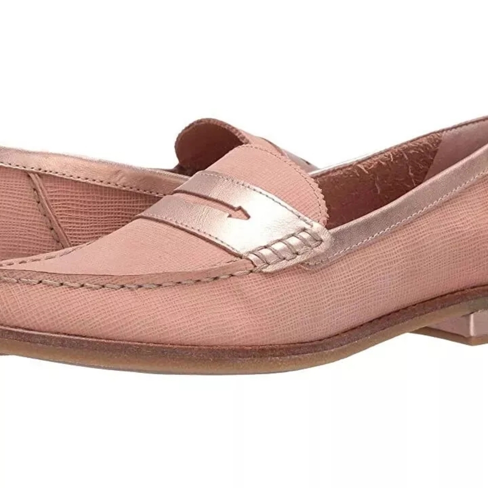 Sperry Pink and Gold Flats for Effortless Elegance